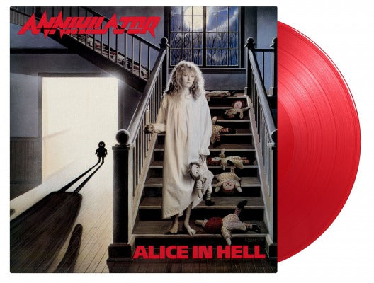 Annihilator Alice In Hell (Limited Edition, 180 Gram Translucent Red Colored Vinyl) [Import] Vinyl Default Title  