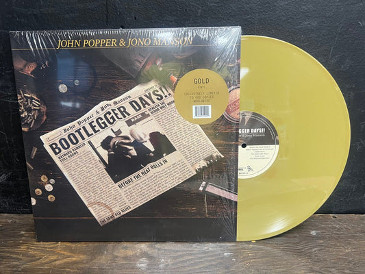 John Popper & Jono Manson BOOTLEGGER DAYS!! colored LP Vinyl Default Title  