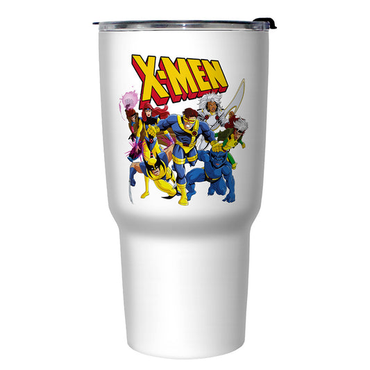 Drinkware Marvel X-Men X-Men Squad 27oz Stainless Steel Bottle 27oz Stainless Steel Bottle WHITE OSFA 
